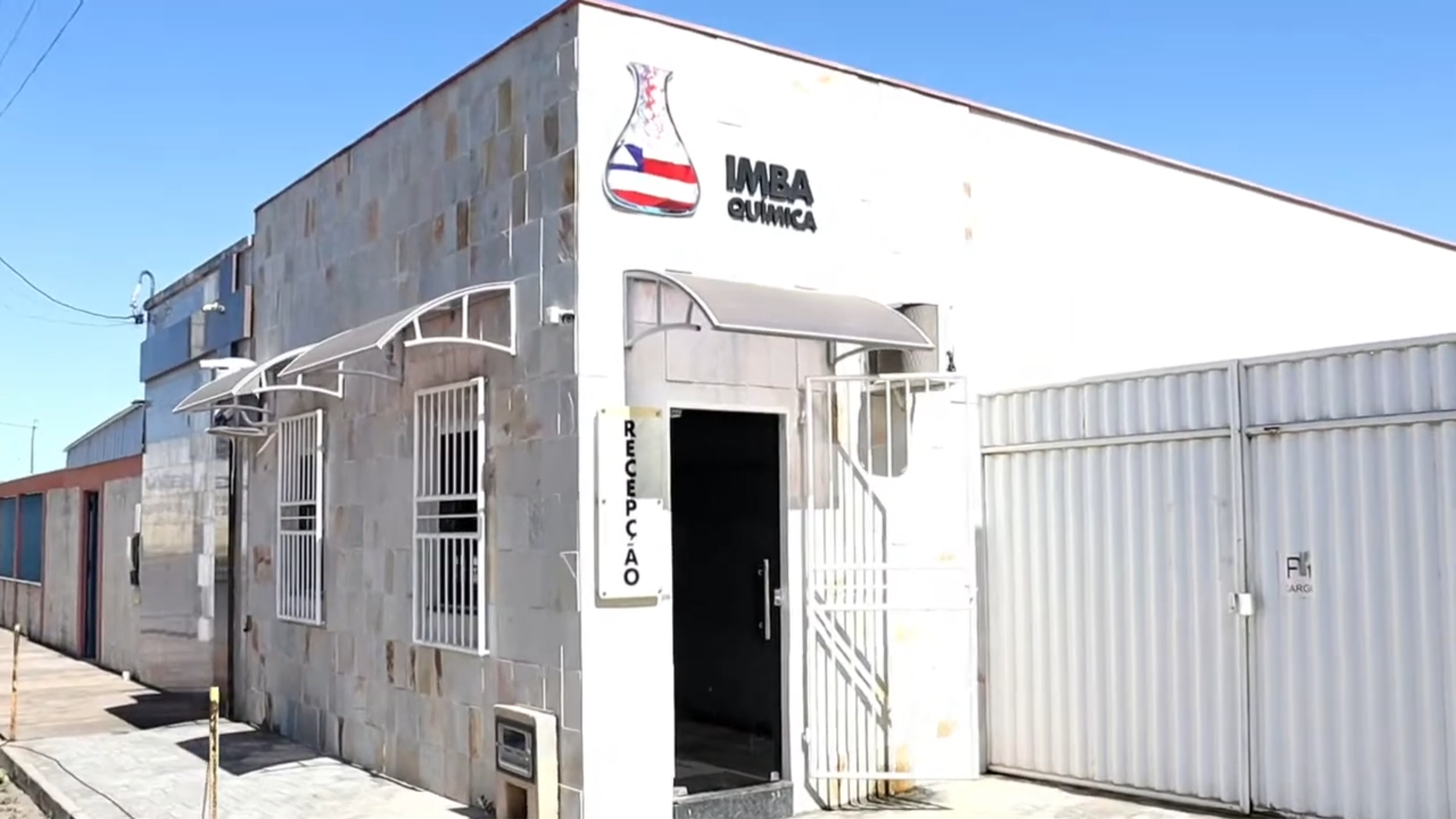 Fachada da Imba Química